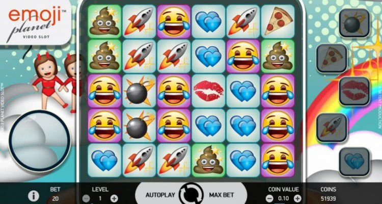 Новый слот от NetEnt — Emoji Planet (Планета эмодзи)