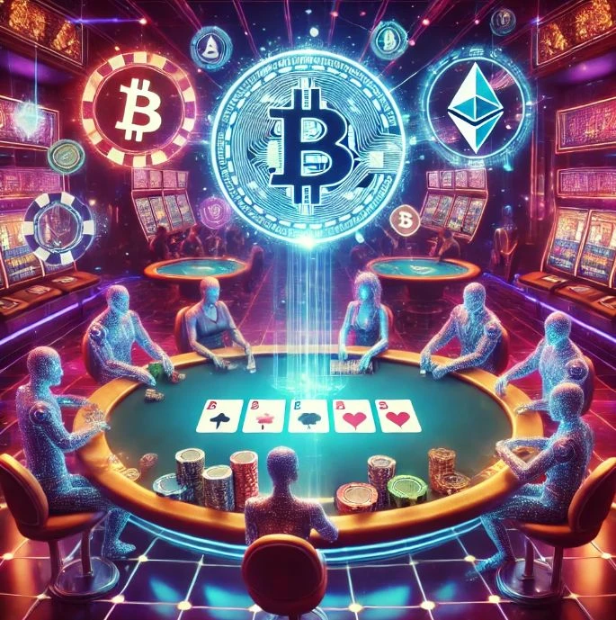 Крипто-казино: Биткоины, эфиры и прочие цифровые деньги