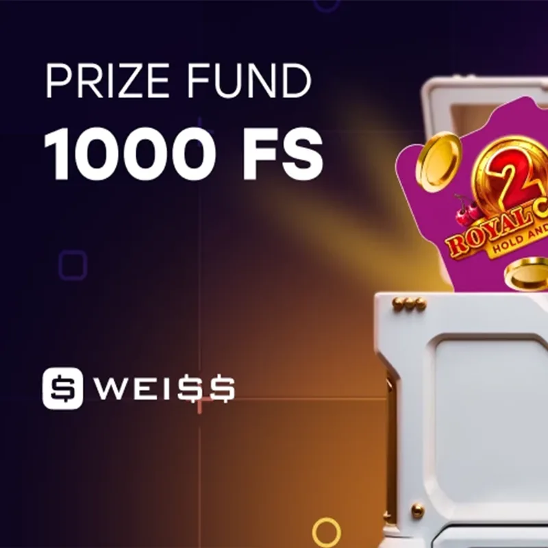 Новый турнир от WEISS с фондом 1000 фриспинов