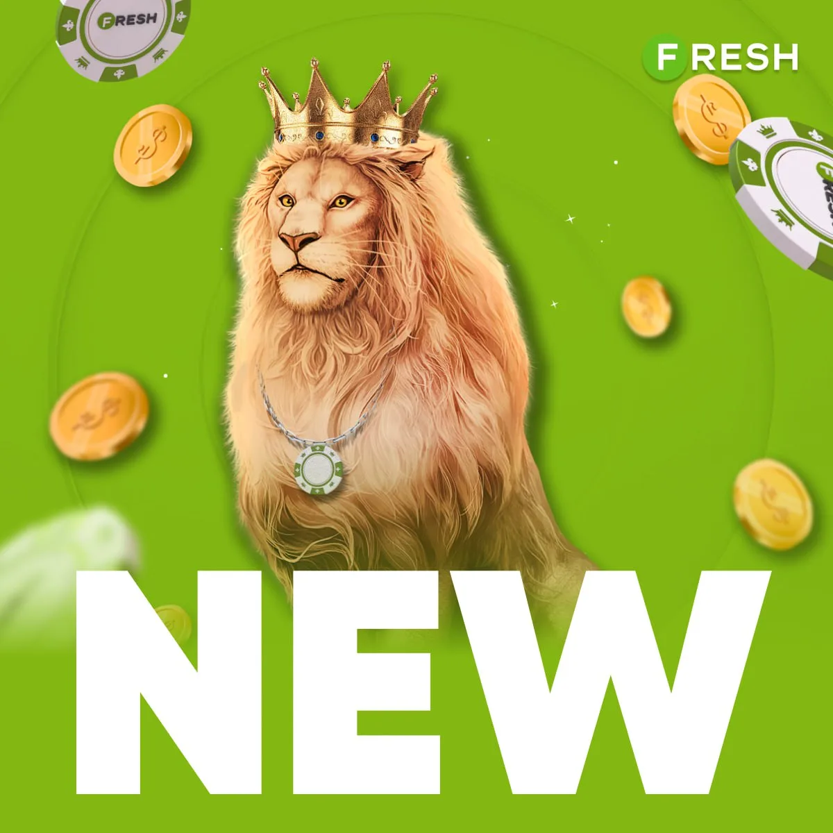 Эксклюзивный слот «Fresh King» только на сайте FRESH!