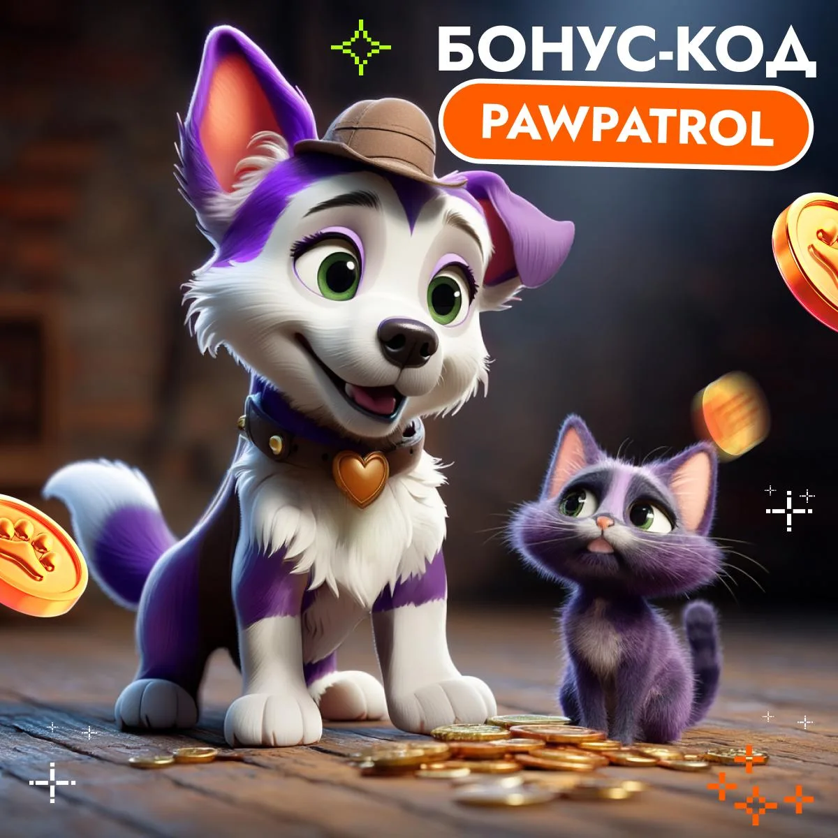 Irwin: 30 фриспинов по коду в The Dog House — Royal Hunt