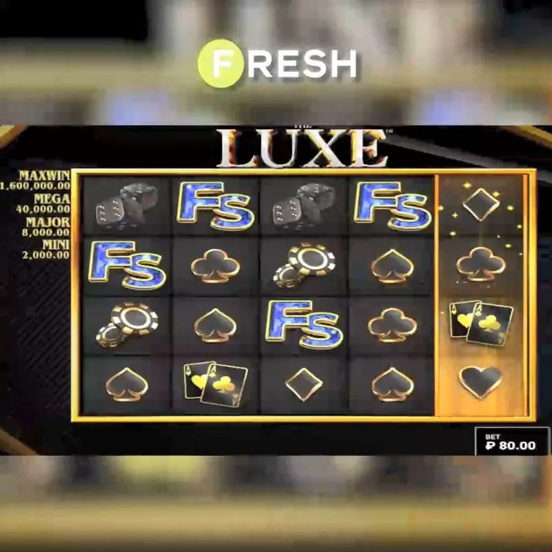 Занос в слоте The Luxe H.V.