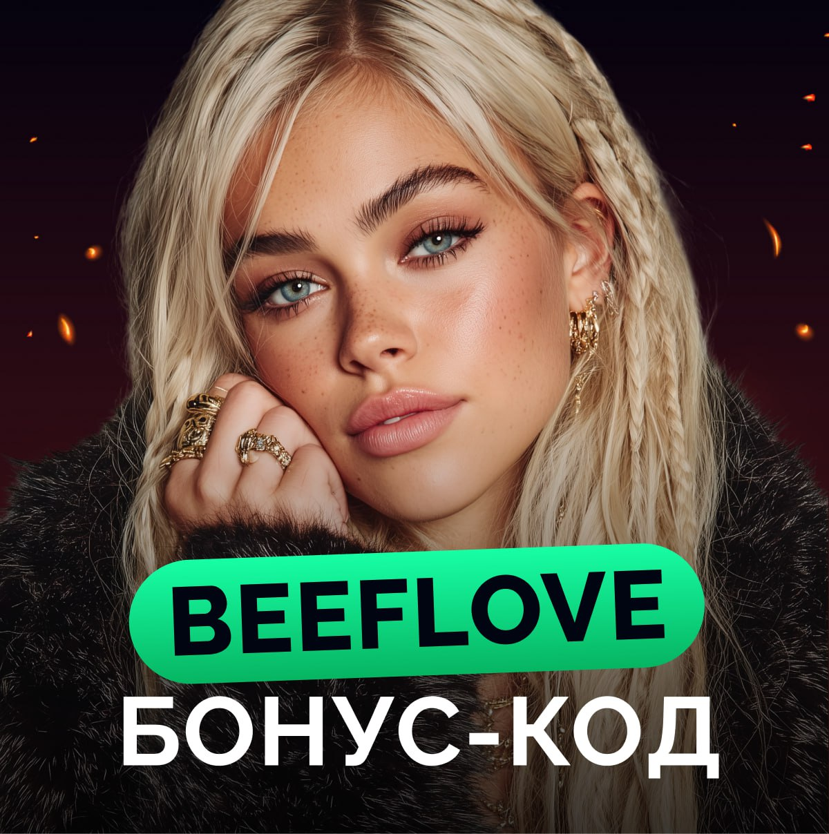 Бонус-код на 60 фриспинов в BEEF Casino