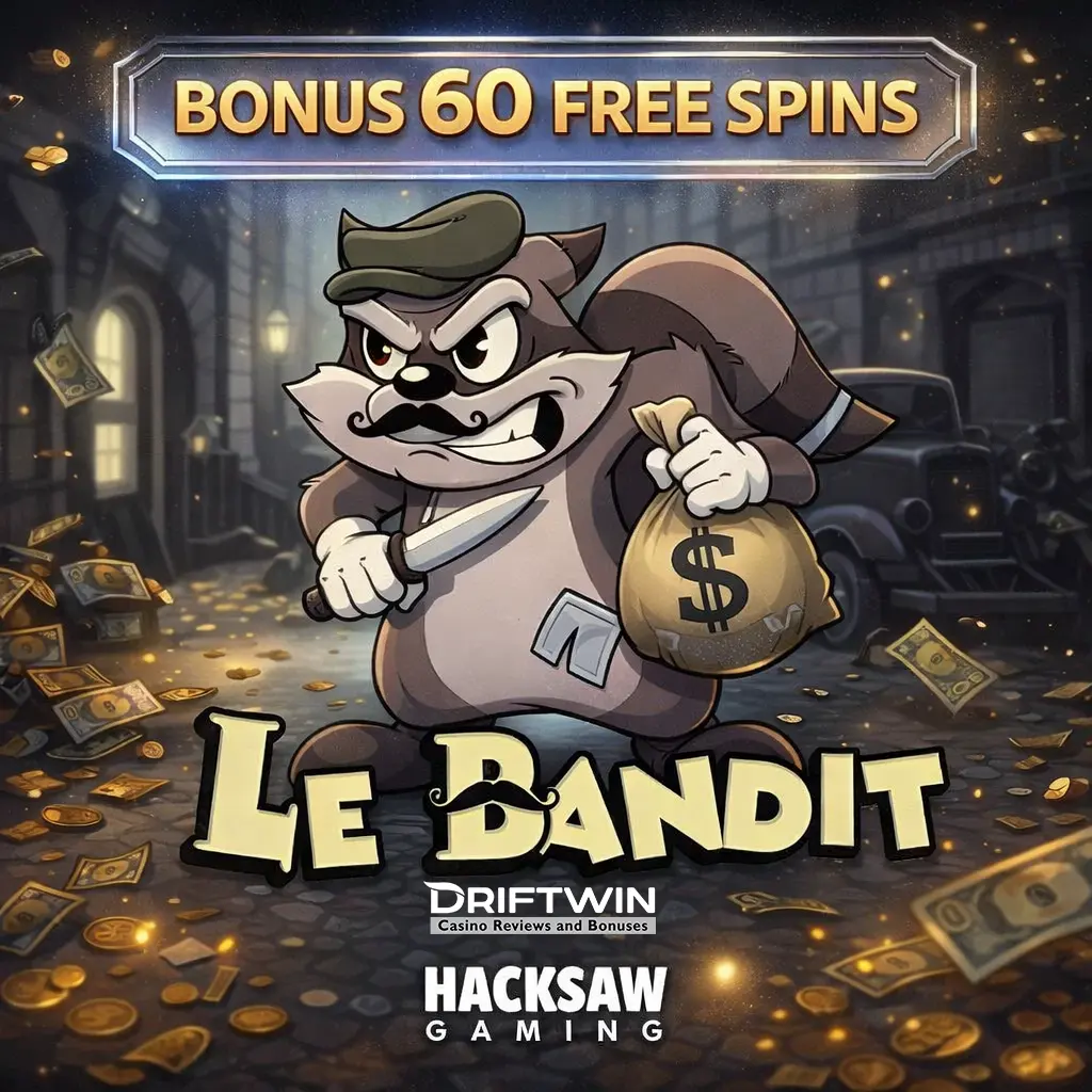 Бонус 60 фриспинов в Le Bandit | Сол казино