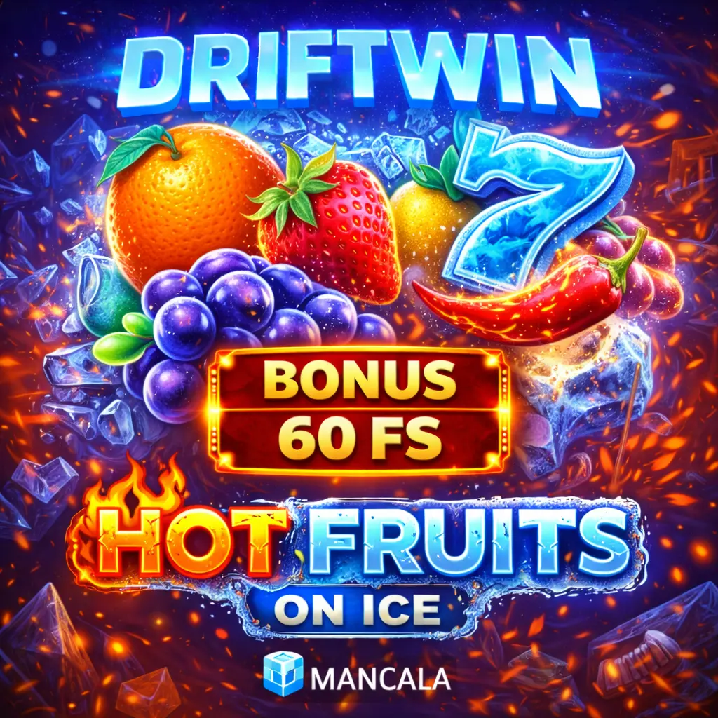 Бонус 60 фриспинов в Hot Fruits on Ice | Gizbo